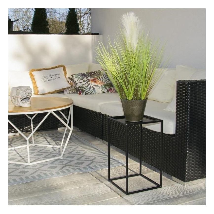 Jardinière de 40x24 cm noire