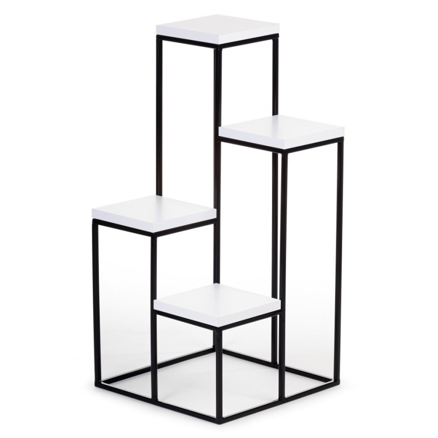 Jardinière KASKADA 70x34 noire/blanche