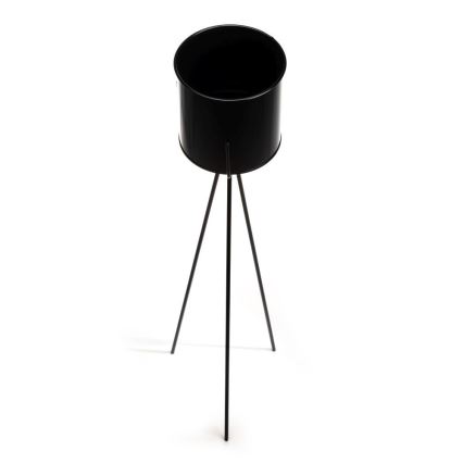 Jardinière TRIPOD 110x25 cm noire