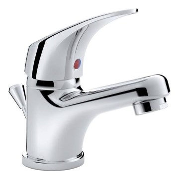 JIKA H3111N10041111 - Robinet de lavabo avec vidage à trop-plein TALAS 12,3 cm chrome brillant