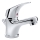 JIKA H3111N10041111 - Robinet de lavabo avec vidage à trop-plein TALAS 12,3 cm chrome brillant