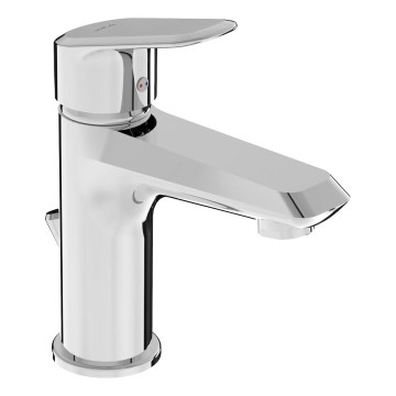 JIKA H3112E10041171 - Robinet de lavabo + vidage sans trop-plein TALAS 17,4 cm chrome brillant