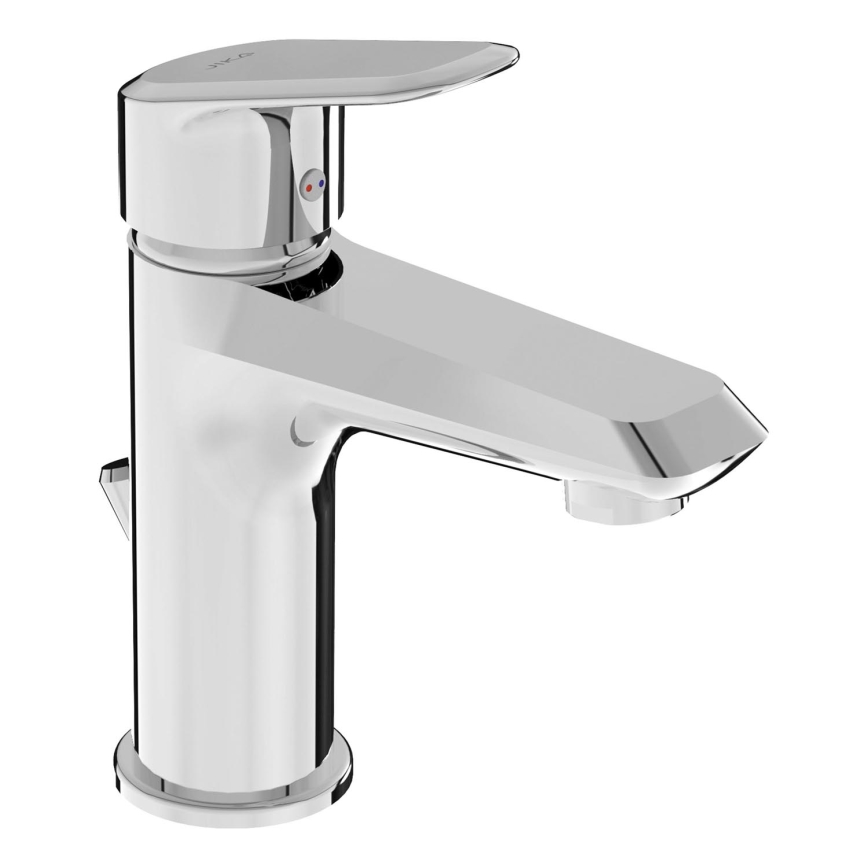 JIKA H3112E10041171 - Robinet de lavabo + vidage sans trop-plein TALAS 17,4 cm chrome brillant