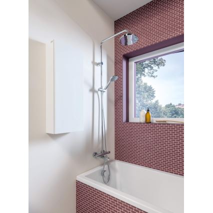 JIKA H3337170045711 - Colonnes de douche avec robinet thermostatique MIO chrome brillant