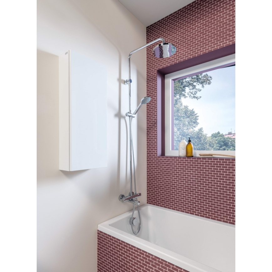 JIKA H3337170045711 - Colonnes de douche avec robinet thermostatique MIO chrome brillant
