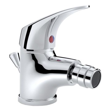 JIKA H3411N10041111 - Robinet de bidet + bonde sans trop plein TALAS 12,6 cm chrome brillant