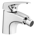 JIKA H3411U10041111 - Robinet de bidet avec vidage sans trop-plein DEEP 11,3 cm chrome brillant