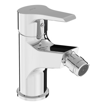 JIKA H3411W10041101 - Robinet de bidet CUBE 15,4 cm chrome brillant