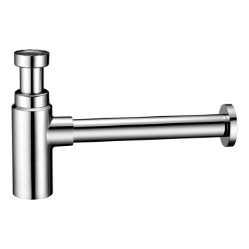 JIKA H3741R00040001 - Siphon pour lavabo rond RIO chromé brillant