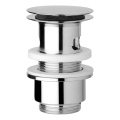 JIKA H3917100040001 - Bonde pour lavabo clic-clac Ø 6,3 cm, chrome brillant