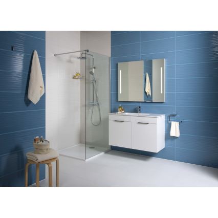 JIKA H4536011763001 - Meuble de salle de bain avec vasque CUBE 60,7x65 cm blanc