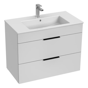 JIKA H4537621763001 - Meuble-lavabo CUBE 80 cm blanc