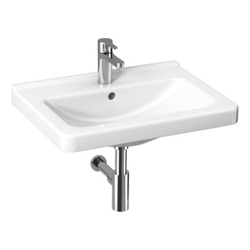 JIKA H8104220001041 - Lavabo suspendu CUBITO 55x42 cm céramique/blanc