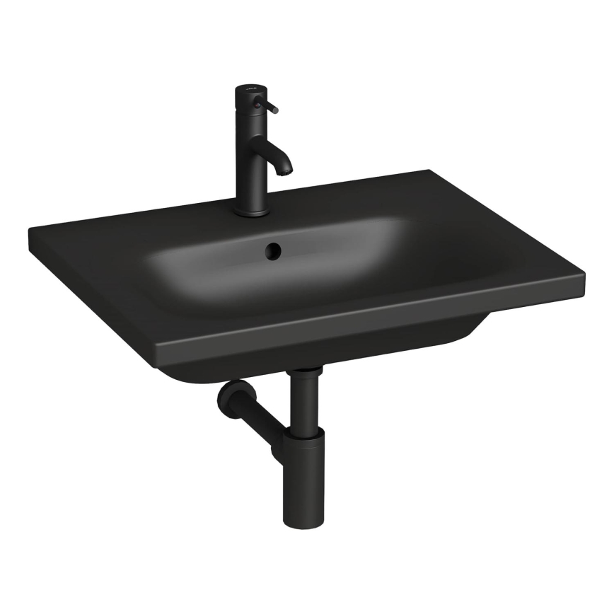 JIKA H8127137161041 - Lavabo suspendu MIO 60x45 cm céramique/noir mat