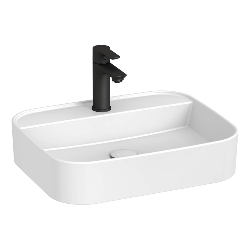 JIKA H8183620001111 - Vasque à poser ASTRA 50x40 cm céramique/blanc