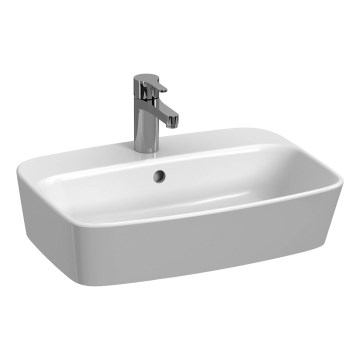 JIKA H8183827571041 - Vasque à poser LYRA 55x40 cm céramique/blanc mat