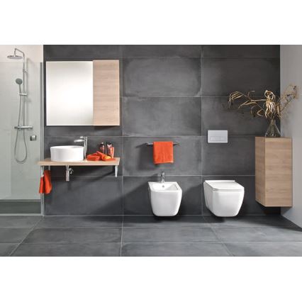 JIKA H8184200001121 - Lavabo à poser CUBITO Ø 40 cm céramique/blanc