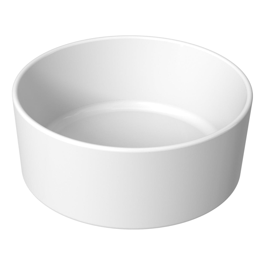 JIKA H8184200001121 - Lavabo à poser CUBITO Ø 40 cm céramique/blanc