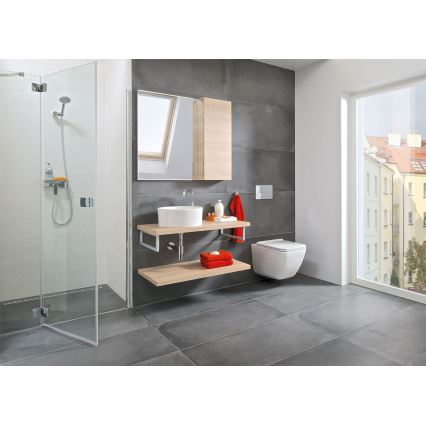 JIKA H8184200001121 - Vasque à poser CUBITO d. 40 cm céramique/blanc
