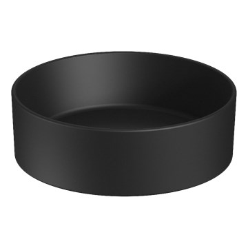 JIKA H8184207161121 - Lavabo à poser CUBITO Ø 40 cm céramique/noir mat