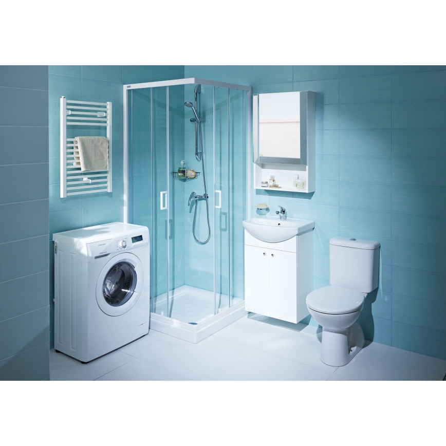 JIKA H8263860002413 - Toilettes fermées LYRA céramique/blanc