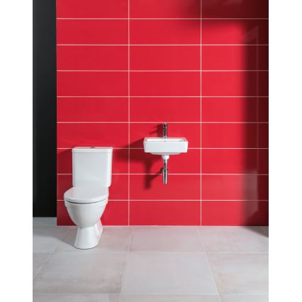 JIKA H8263860002413 - Toilettes fermées LYRA céramique/blanc