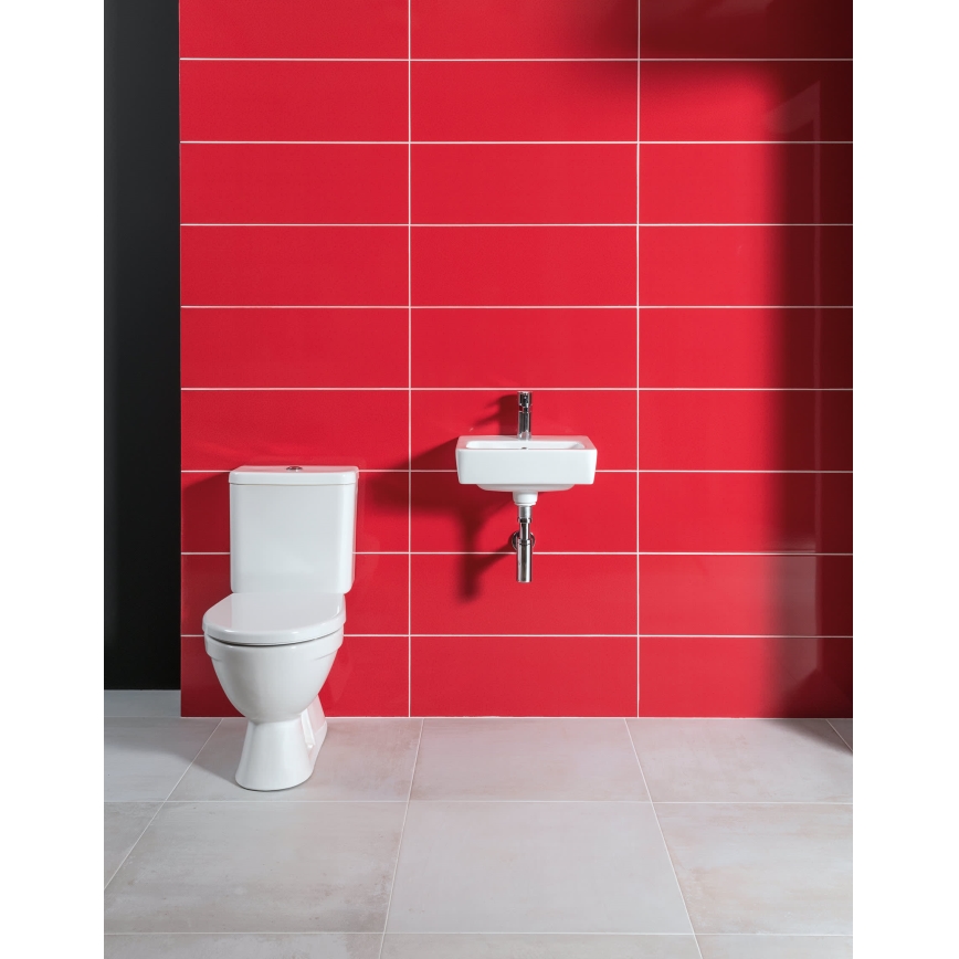 JIKA H8263860002413 - Toilettes fermées LYRA céramique/blanc