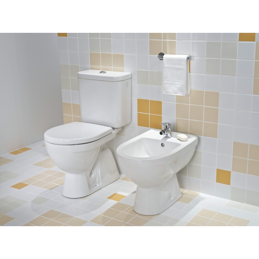 JIKA H8263860002413 - Toilettes fermées LYRA céramique/blanc