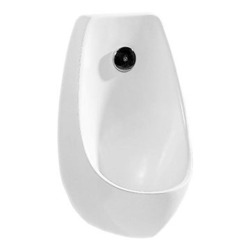 JIKA H8411010004871 - Urinoir avec capteur DOMINO 24V, arrivée et évacuation arrière, céramique/blanc