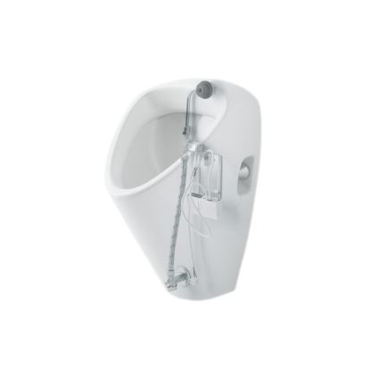 JIKA H8430700000001 - Urinoir GOLEM, alimentation interne, évacuation arrière, céramique/blanc