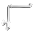JIKA H8942460000001 - Siphon de lavabo CUBITO DN40 blanc