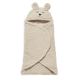 Jollein - Couverture à langer fleece Bunny 100x105 cm Nougat