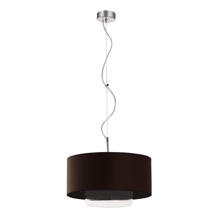 JUPITER 1118-AV1 - Suspension AVEO 1xE27/60W wenge Verre limpide