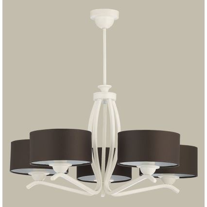 Jupiter 1192 - Suspension KASZMIR 5xE27/60W/230V