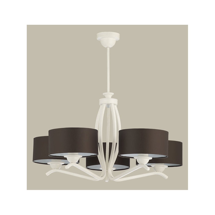Jupiter 1192 - Suspension KASZMIR 5xE27/60W/230V