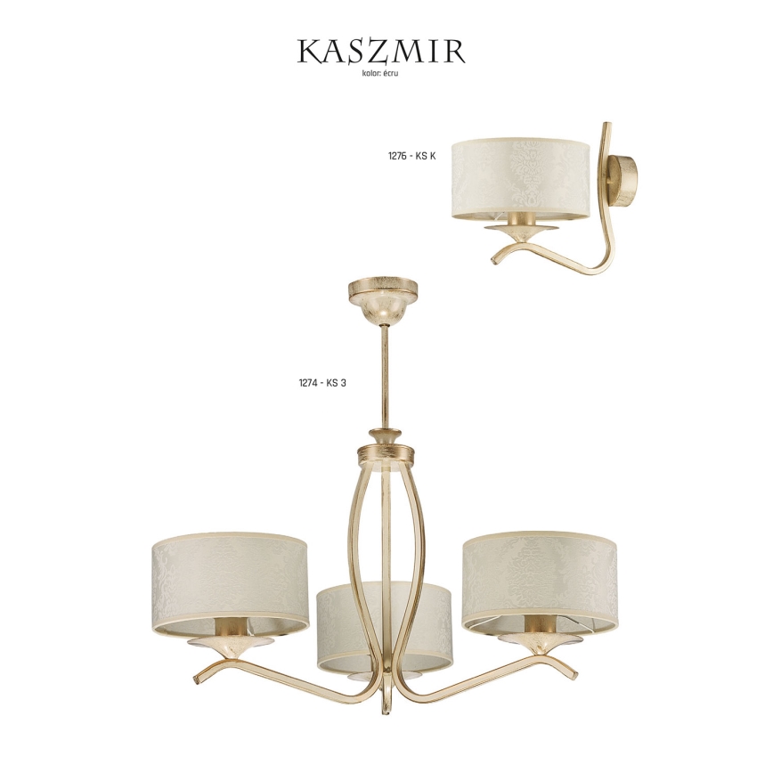 JUPITER 1277-KSLE - Lampe de table KASZMIR 1xE27/60W