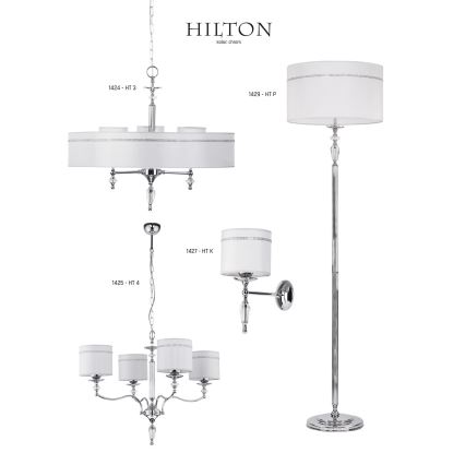 Jupiter 1428 - lampe de table HILTON 1xE27/60W/230V