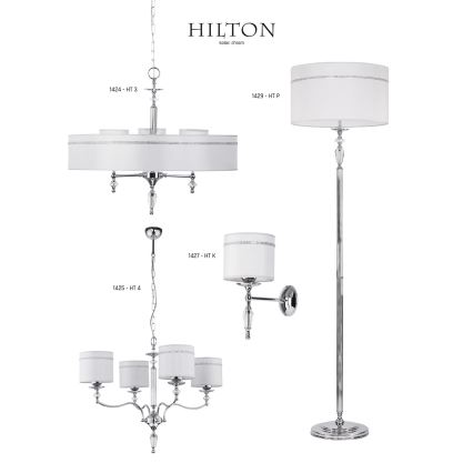 Jupiter 1429 - Lampadaire HILTON 1xE27/60W/230V