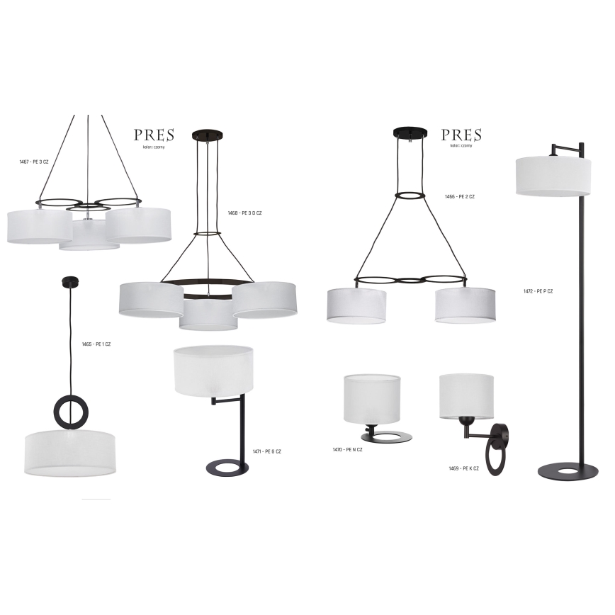 Jupiter 1471 - lampe de table PRES 1xE27/60W/230V