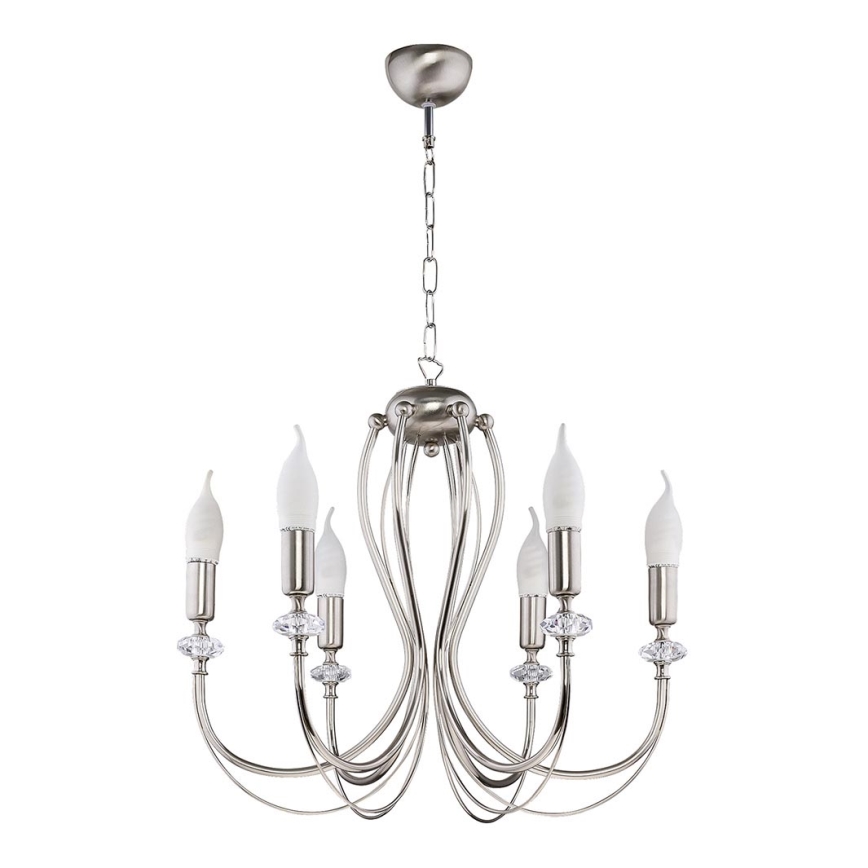 Jupiter 1616 - Lustre avec chaîne MELODY 6xE14/40W/230V