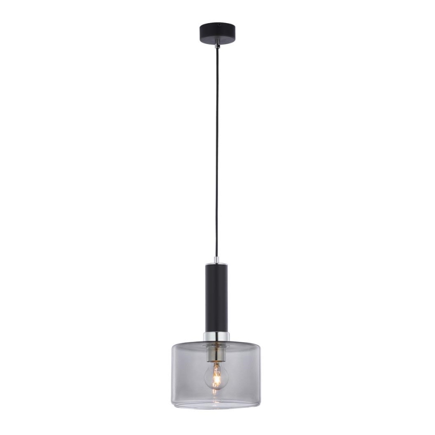 Jupiter 1858 - VA1 - Suspension avec fil VANES 1xE27/60W/230V argent/noir