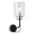 Jupiter 1885 - Applique murale CERES 1xE27/15W/230V chrome mat/noir