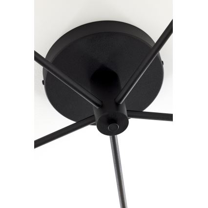 Jupiter 2048 - Plafonnier PRATO 5xG9/14W/230V noir/gris fumé