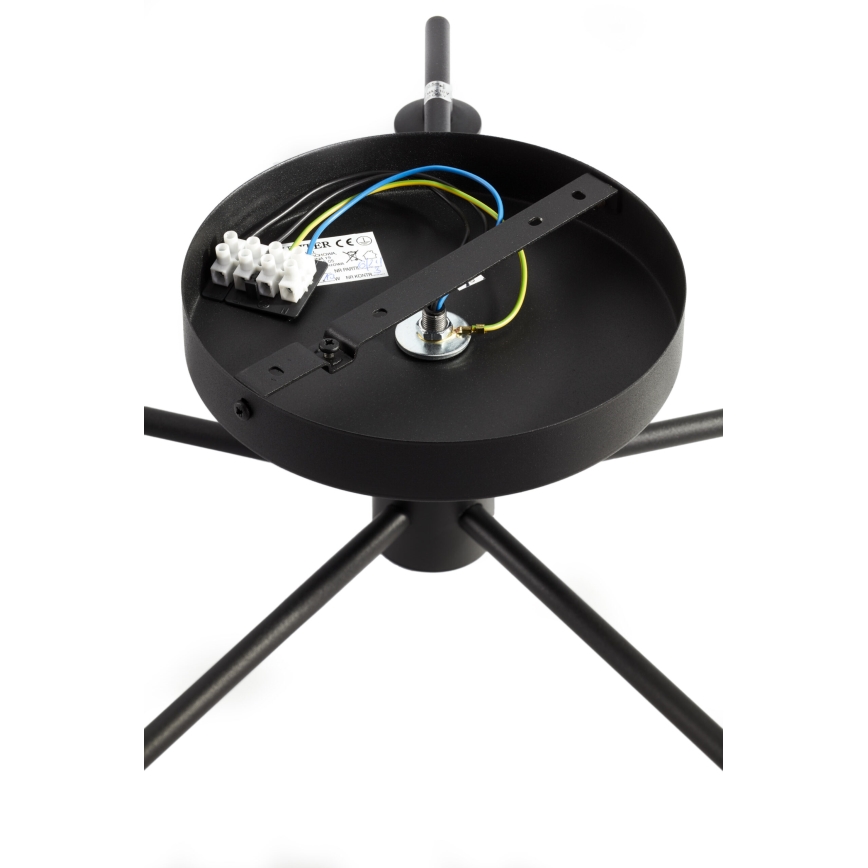 Jupiter 2049 - Plafonnier PRATO 5xG9/14W/230V noir/blanc