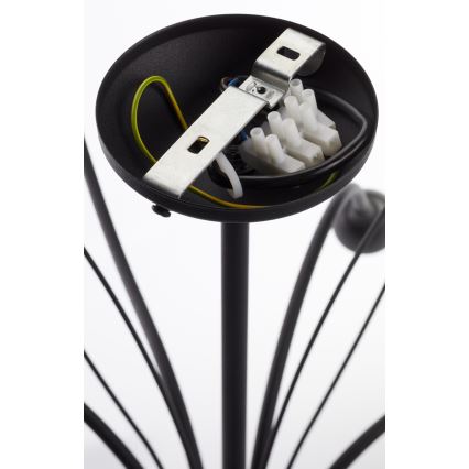 Jupiter 2056 - Lustre sur tige GLORIOSA 10xG9/14W/230V noir