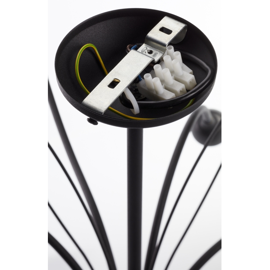 Jupiter 2056 - Lustre sur tige GLORIOSA 10xG9/14W/230V noir