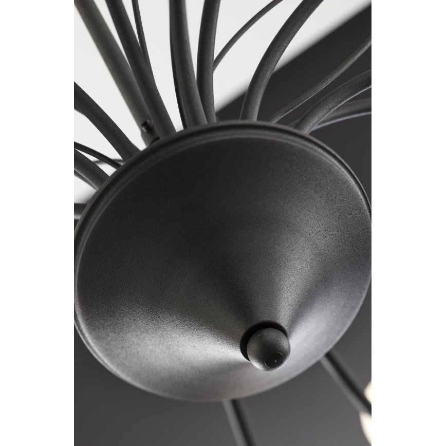 Jupiter 2057 - Lustre sur chaîne GLORIOSA 15xG9/14W/230V noir