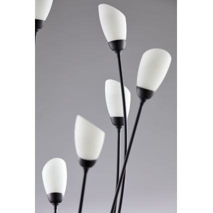 Jupiter 2058 - Lampadaire GLORIOSA 9xG9/14W/230V noir