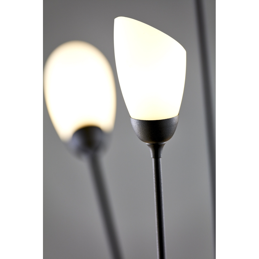 Jupiter 2058 - Lampadaire GLORIOSA 9xG9/14W/230V noir