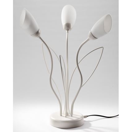 Jupiter 2060 - Lampe de table GLORIOSA 3xG9/14W/230V crème